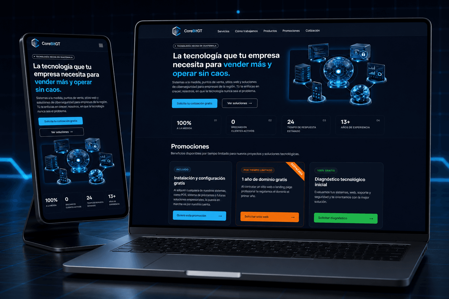 Sitios Web y Landing Pages